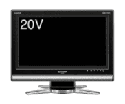 20型ﾃﾞｼﾞﾀﾙHD液晶テレビ